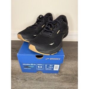 Brooks Adrenaline GTS 23 Black Women's Size 9.5 B(Medium)Running Shoes-Worn once